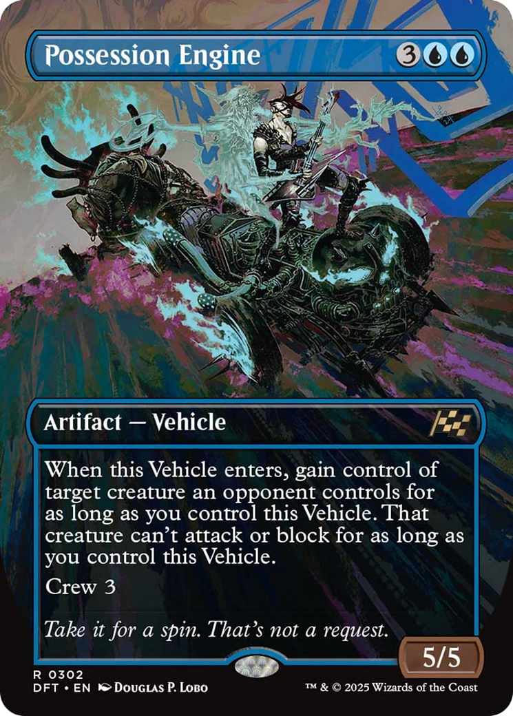 Possession Engine (Borderless) [Aetherdrift] - Magic: The Gathering - Card Brawlers | Quebec | Canada |