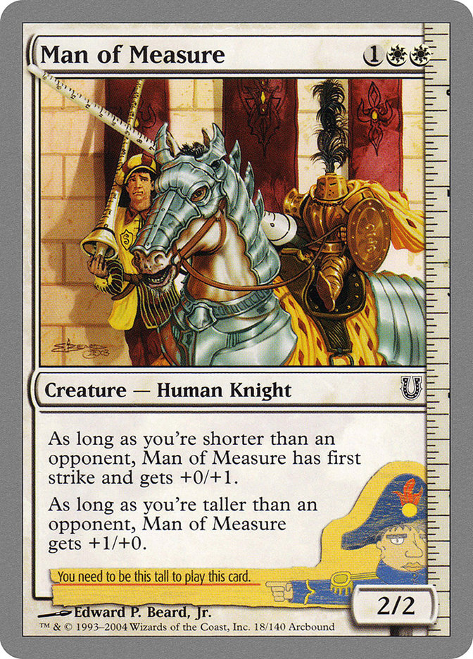 Man of Measure [Unhinged] - Magic: The Gathering - Card Brawlers | Quebec | Canada |