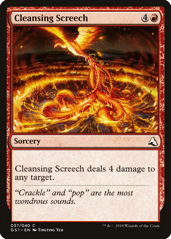 Cleansing Screech [Global Series Jiang Yanggu & Mu Yanling] - Magic: The Gathering - Card Brawlers | Quebec | Canada |