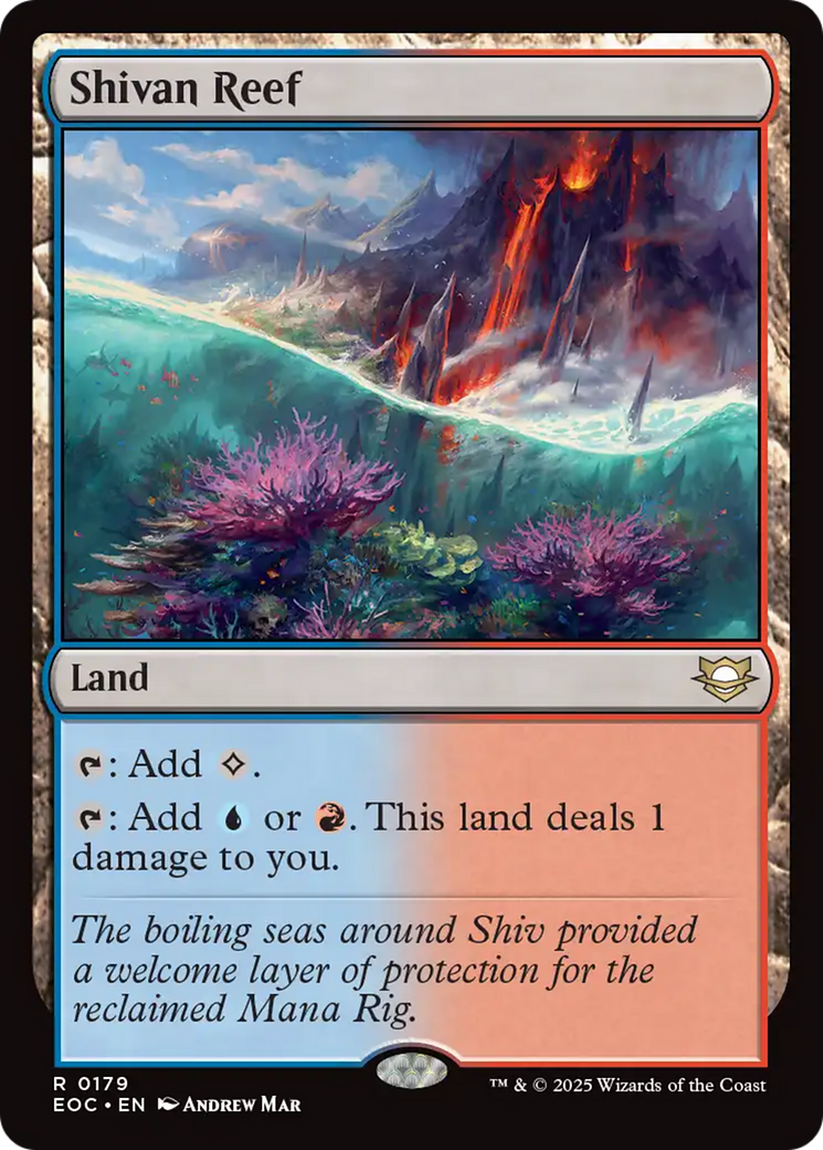 Shivan Reef [Edge of Eternities Commander] - Magic: The Gathering - Card Brawlers | Quebec | Canada |