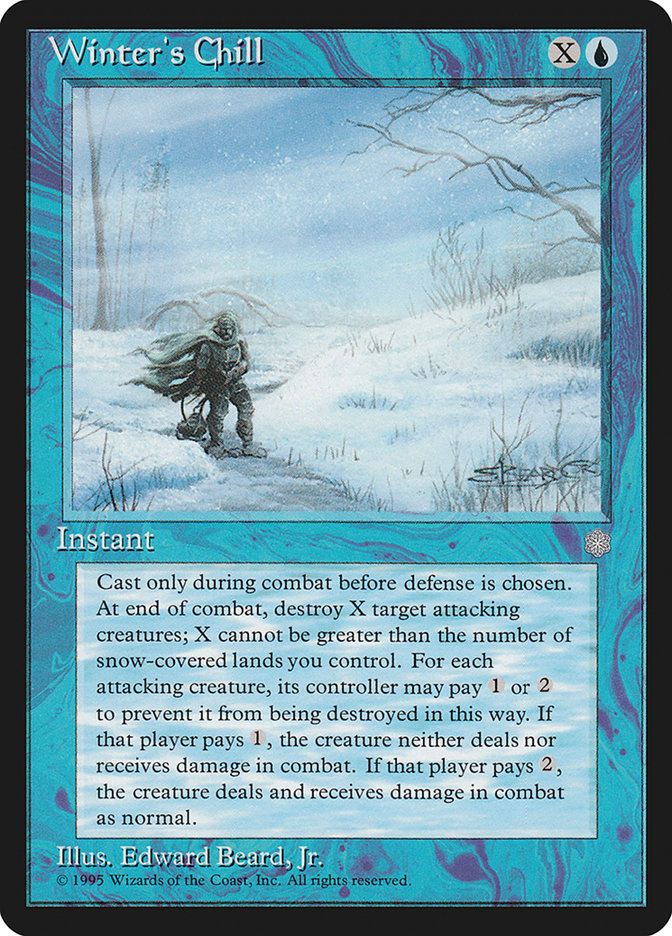 Winter's Chill [Ice Age] - Magic: The Gathering - Card Brawlers | Quebec | Canada |