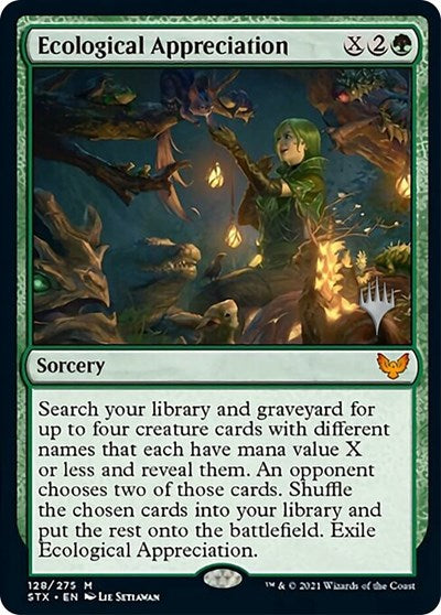 Ecological Appreciation (Promo Pack) [Strixhaven: School of Mages Promos] - Magic: The Gathering - Card Brawlers | Quebec | Canada |