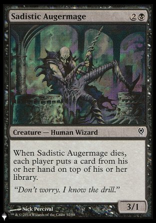 Sadistic Augermage [The List] - Magic: The Gathering - Card Brawlers | Quebec | Canada |