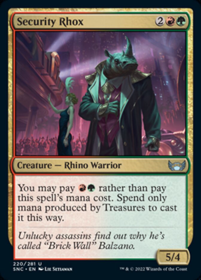 Security Rhox [Streets of New Capenna] - Magic: The Gathering - Card Brawlers | Quebec | Canada |