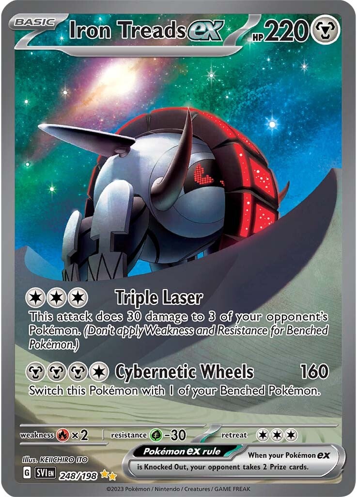 Iron Treads ex (248/198) [Scarlet & Violet: Base Set] - Pokémon - Card Brawlers | Quebec | Canada |