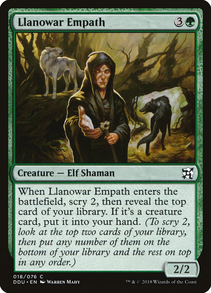 Llanowar Empath [Duel Decks: Elves vs. Inventors] - Magic: The Gathering - Card Brawlers | Quebec | Canada |