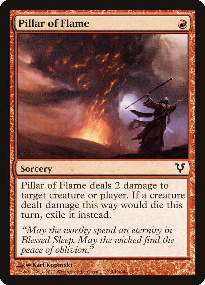 Pillar of Flame [Avacyn Restored] - Magic: The Gathering - Card Brawlers | Quebec | Canada |