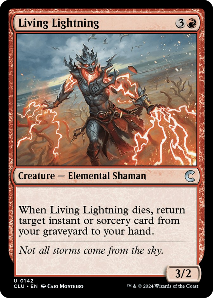 Living Lightning [Ravnica: Clue Edition] - Magic: The Gathering - Card Brawlers | Quebec | Canada |