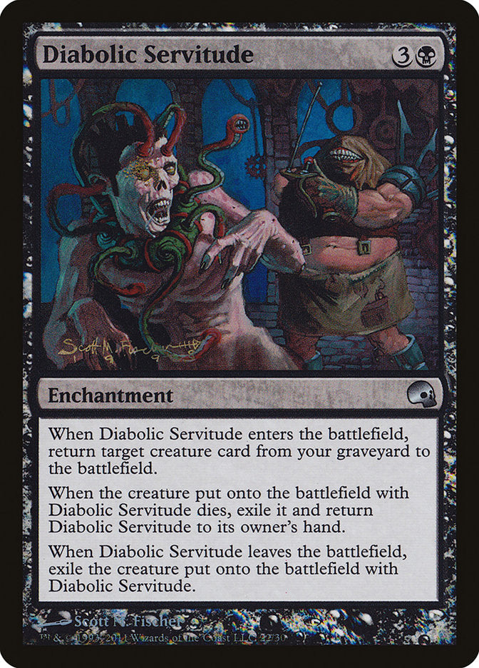 Diabolic Servitude [Premium Deck Series: Graveborn] - Magic: The Gathering - Card Brawlers | Quebec | Canada |