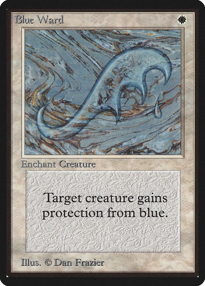 Blue Ward [Beta Edition] - Magic: The Gathering - Card Brawlers | Quebec | Canada |