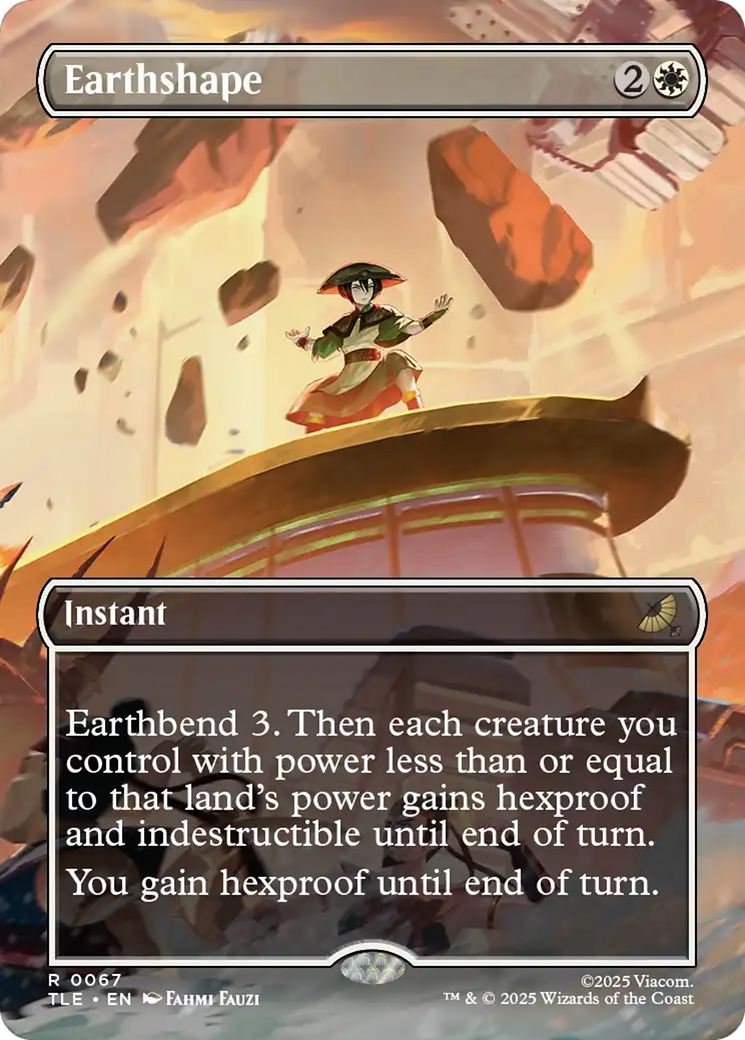 Earthshape (Borderless) [Avatar: The Last Airbender: Eternal-Legal] - Magic: The Gathering - Card Brawlers | Quebec | Canada |