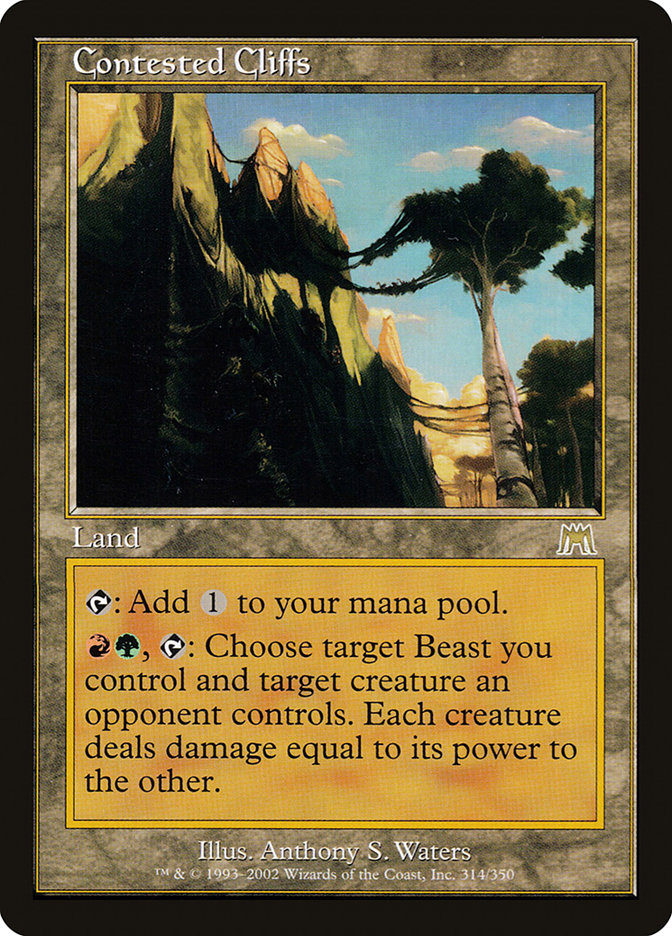 Contested Cliffs [Onslaught] - Magic: The Gathering - Card Brawlers | Quebec | Canada |