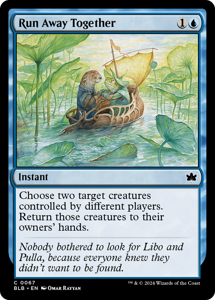 Run Away Together [Bloomburrow] - Magic: The Gathering - Card Brawlers | Quebec | Canada |