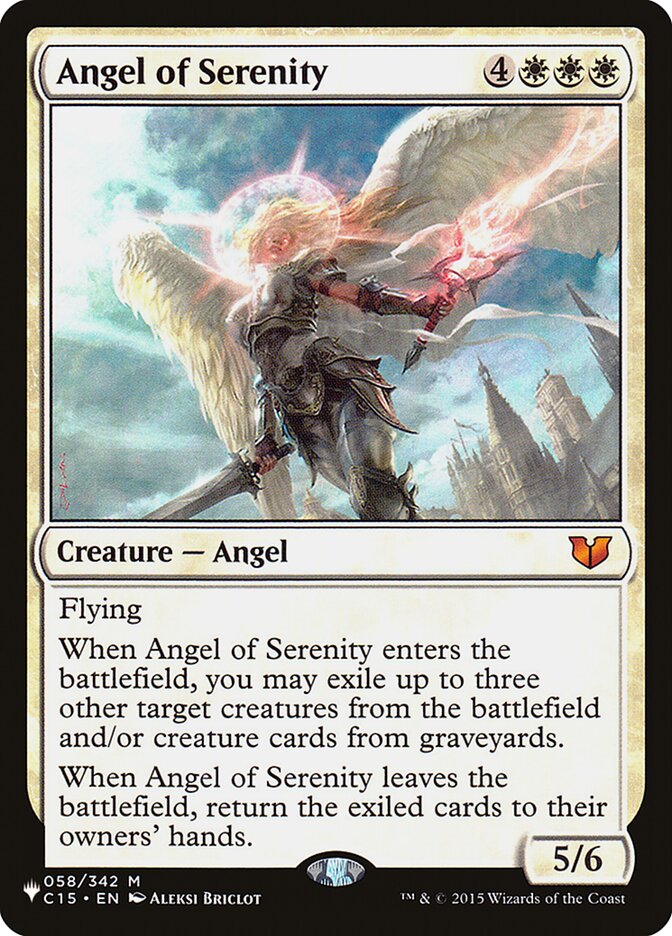 Angel of Serenity [The List] - Magic: The Gathering - Card Brawlers | Quebec | Canada |