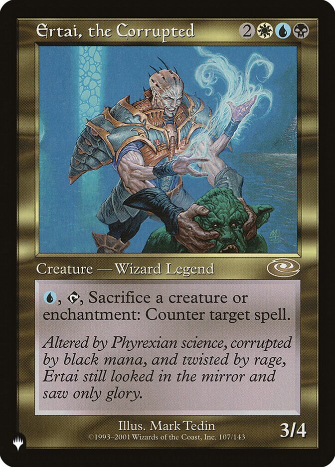 Ertai, the Corrupted [The List] - Magic: The Gathering - Card Brawlers | Quebec | Canada |