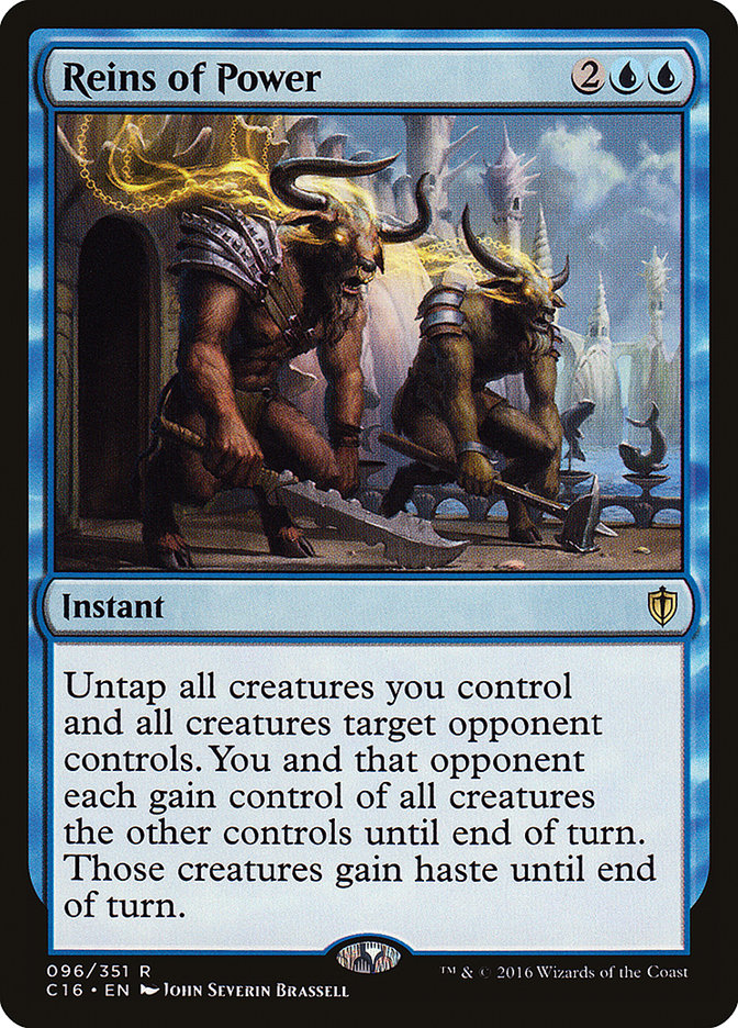 Reins of Power [Commander 2016] - Magic: The Gathering - Card Brawlers | Quebec | Canada |
