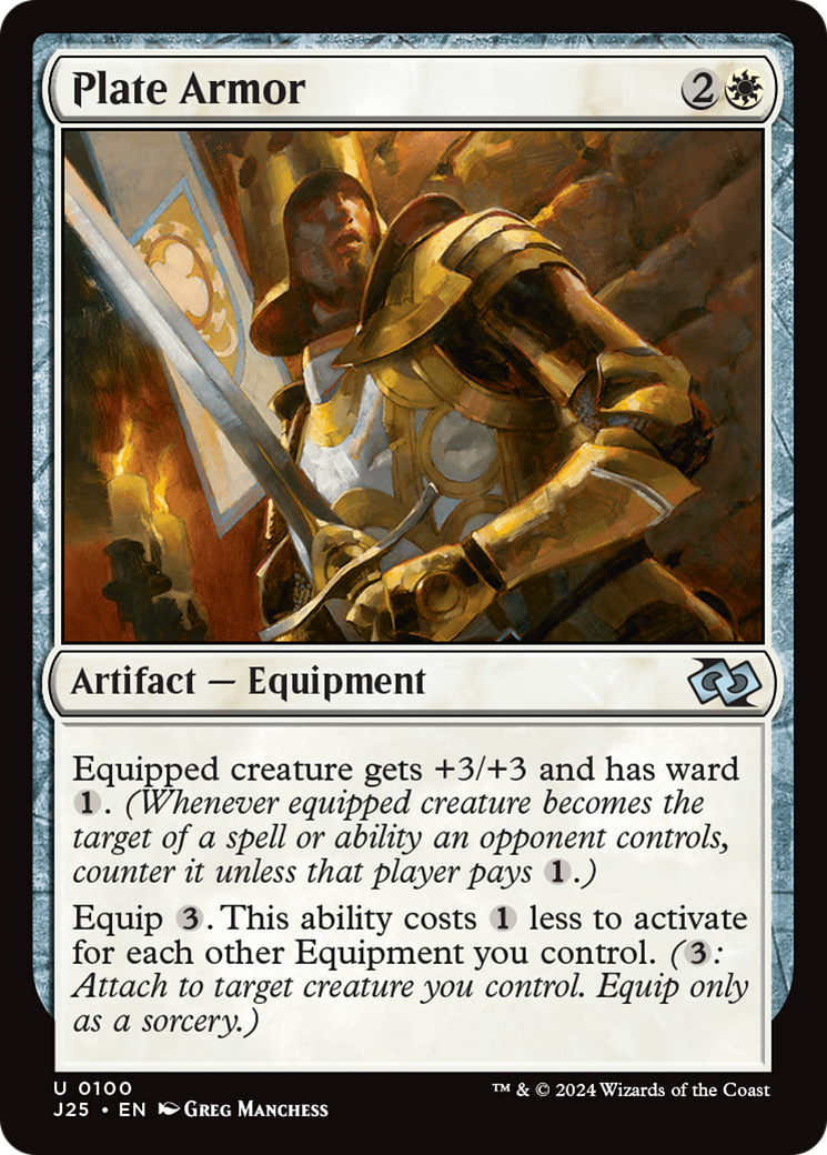Plate Armor [Foundations Jumpstart] - Magic: The Gathering - Card Brawlers | Quebec | Canada |