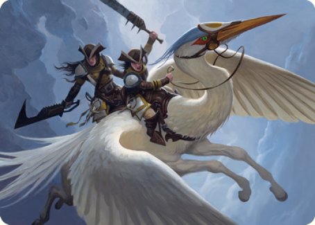 Gryffwing Cavalry Art Card [Innistrad: Crimson Vow Art Series] - Magic: The Gathering - Card Brawlers | Quebec | Canada |