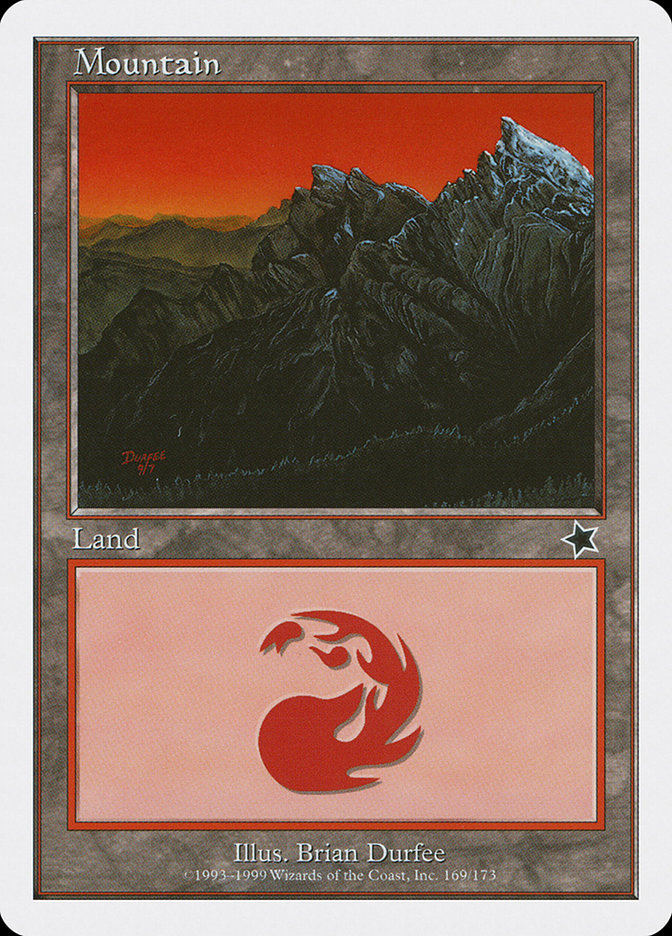 Mountain (169) [Starter 1999] - Magic: The Gathering - Card Brawlers | Quebec | Canada |