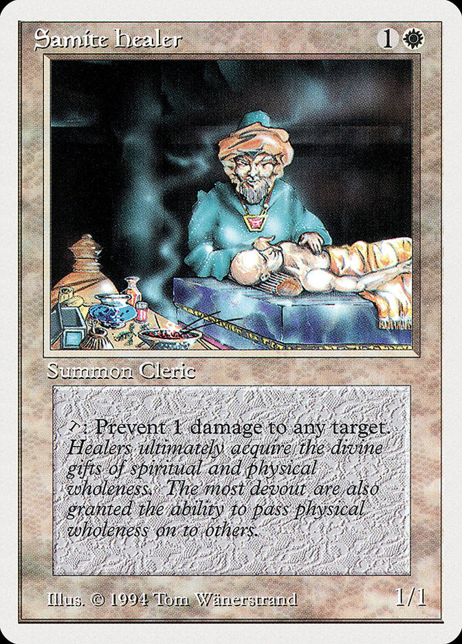 Samite Healer [Summer Magic / Edgar] - Magic: The Gathering - Card Brawlers | Quebec | Canada |