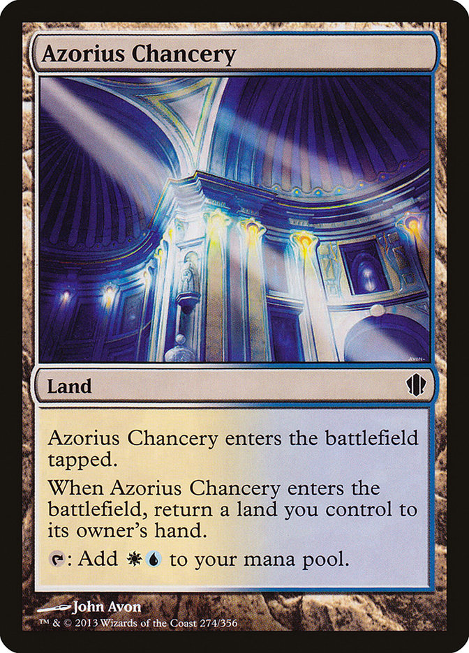 Azorius Chancery [Commander 2013] - Magic: The Gathering - Card Brawlers | Quebec | Canada |