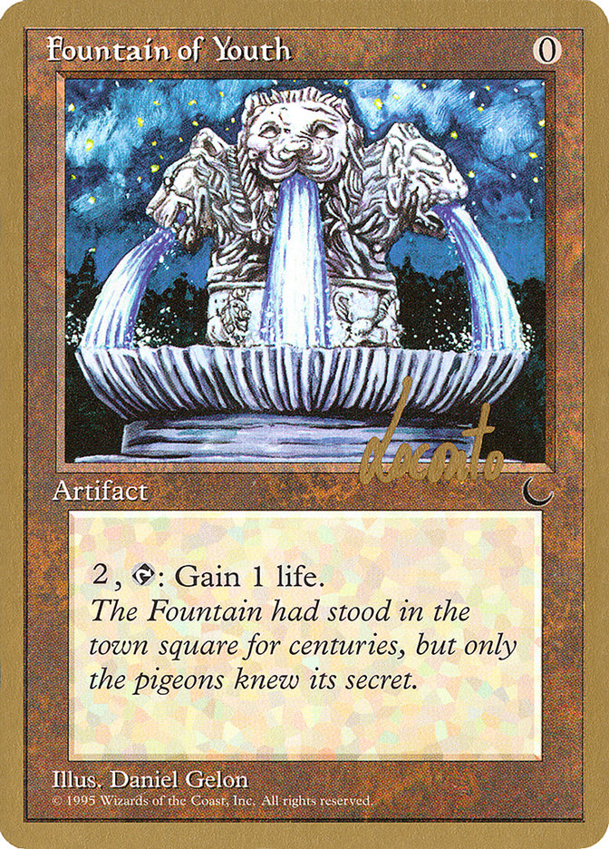 Fountain of Youth (Michael Loconto) [Pro Tour Collector Set] - Magic: The Gathering - Card Brawlers | Quebec | Canada |