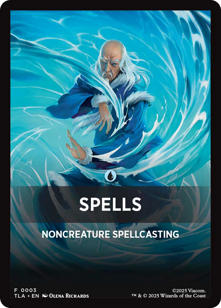 Spells Them Card [Avatar: The Last Airbender Tokens] - Magic: The Gathering - Card Brawlers | Quebec | Canada |