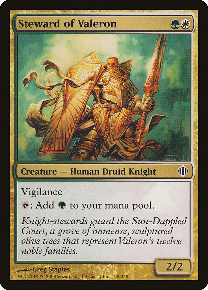 Steward of Valeron [Shards of Alara] - Magic: The Gathering - Card Brawlers | Quebec | Canada |