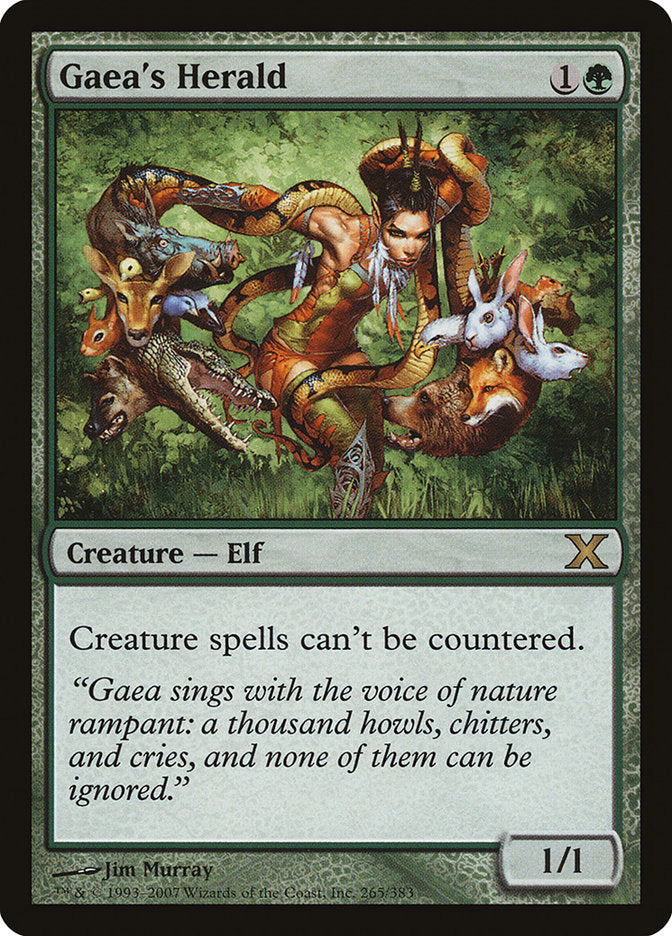 Gaea's Herald [Tenth Edition] - Magic: The Gathering - Card Brawlers | Quebec | Canada |