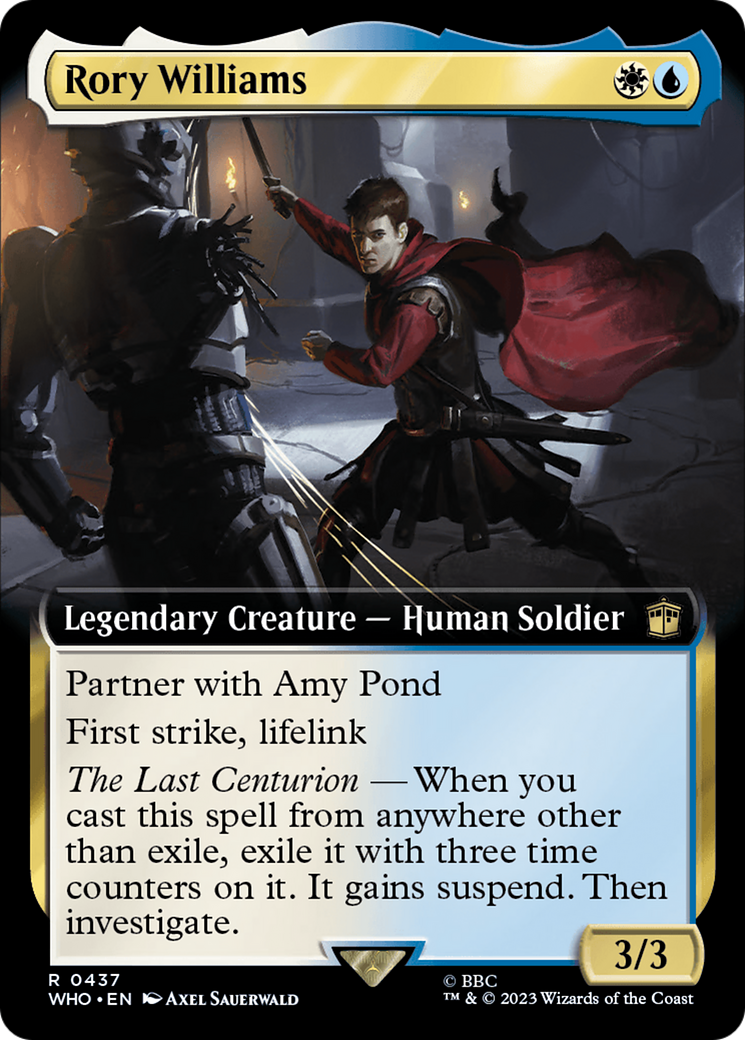 Rory Williams (Extended Art) [Doctor Who] - Magic: The Gathering - Card Brawlers | Quebec | Canada |