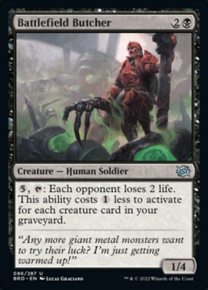 Battlefield Butcher [The Brothers' War] - Magic: The Gathering - Card Brawlers | Quebec | Canada |