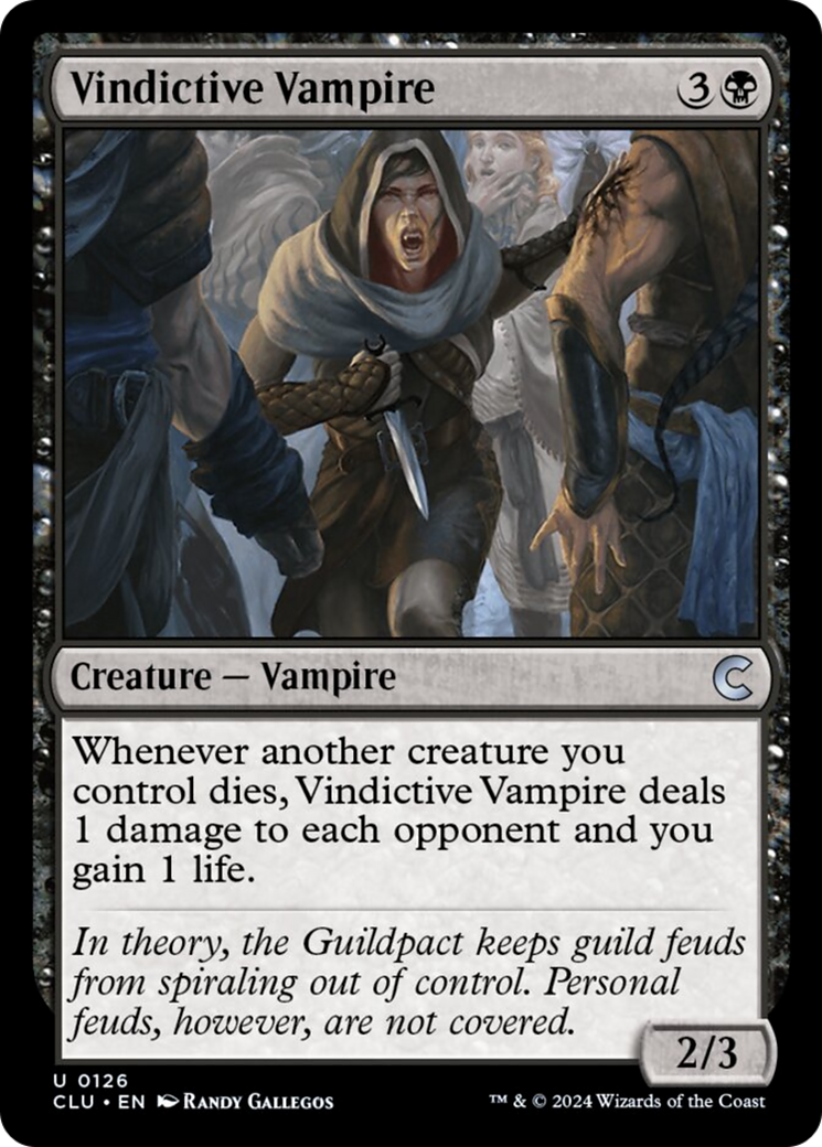 Vindictive Vampire [Ravnica: Clue Edition] - Magic: The Gathering - Card Brawlers | Quebec | Canada |