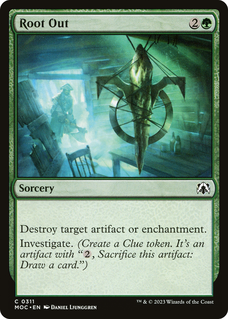 Root Out [March of the Machine Commander] - Magic: The Gathering - Card Brawlers | Quebec | Canada |