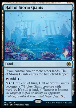 Hall of Storm Giants (Promo Pack) [Dungeons & Dragons: Adventures in the Forgotten Realms Promos] - Magic: The Gathering - Card Brawlers | Quebec | Canada |