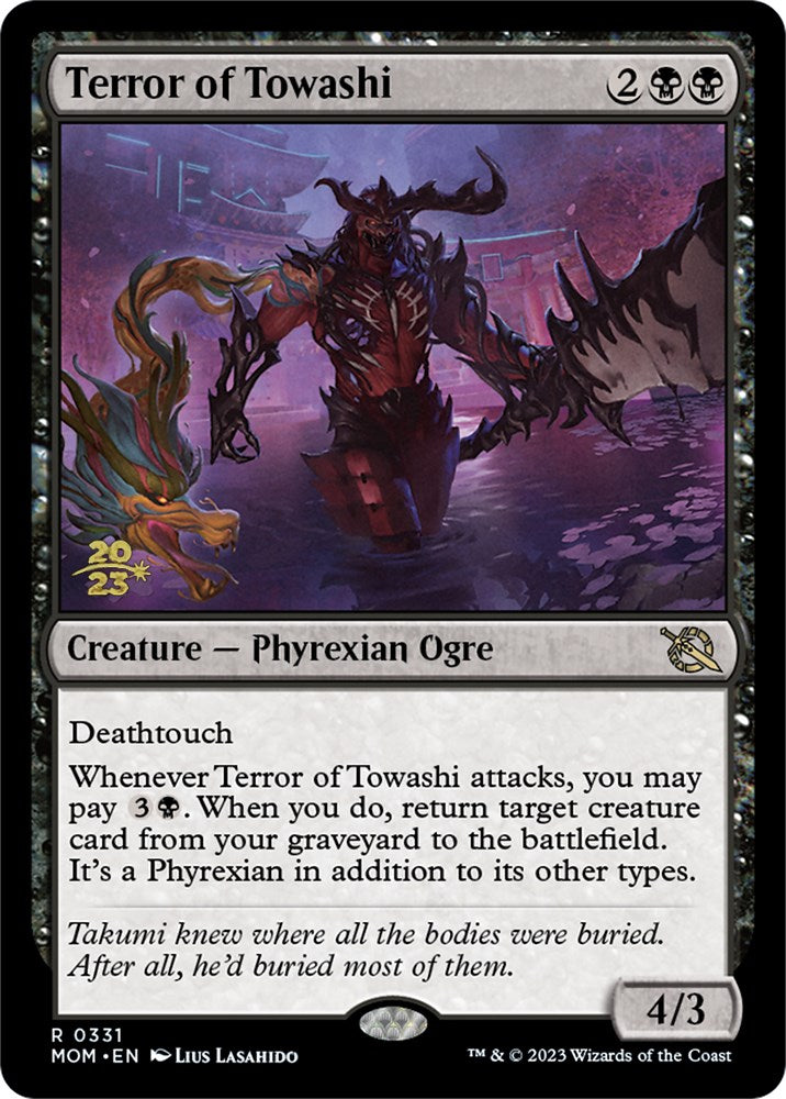 Terror of Towashi [March of the Machine Prerelease Promos] - Magic: The Gathering - Card Brawlers | Quebec | Canada |