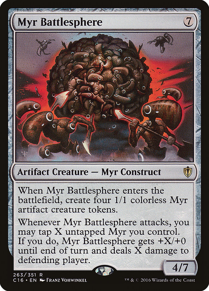 Myr Battlesphere [Commander 2016] - Magic: The Gathering - Card Brawlers | Quebec | Canada |