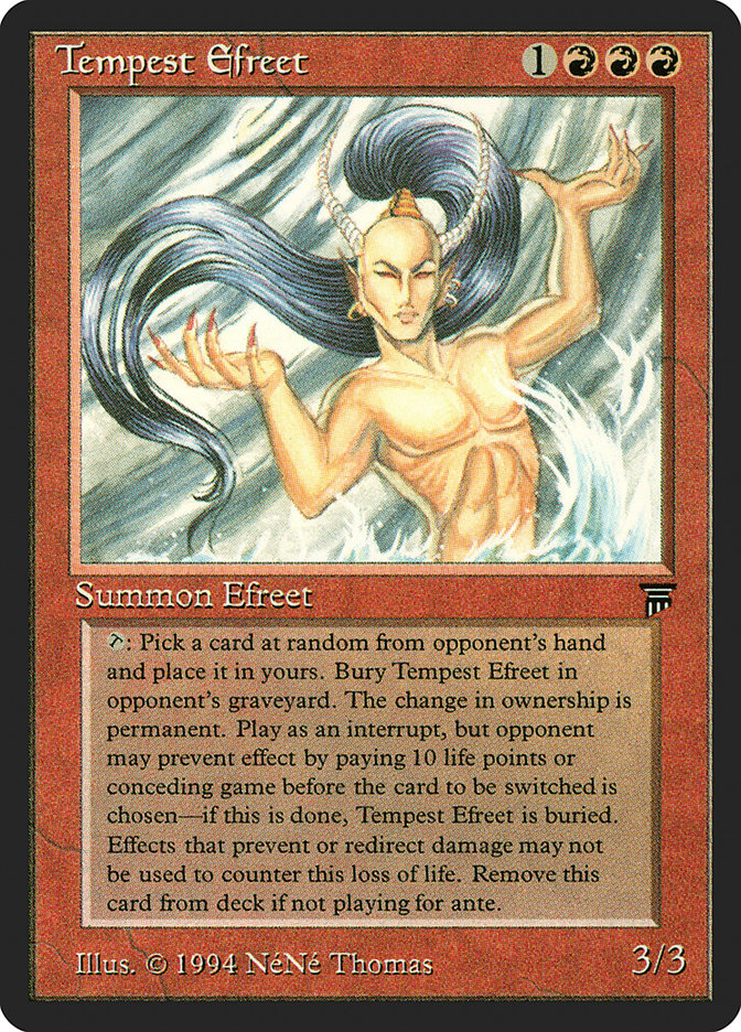 Tempest Efreet [Legends] - Magic: The Gathering - Card Brawlers | Quebec | Canada |