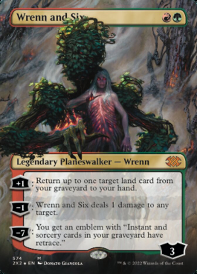Wrenn and Six (Textured Foil) [Double Masters 2022] - Magic: The Gathering - Card Brawlers | Quebec | Canada |