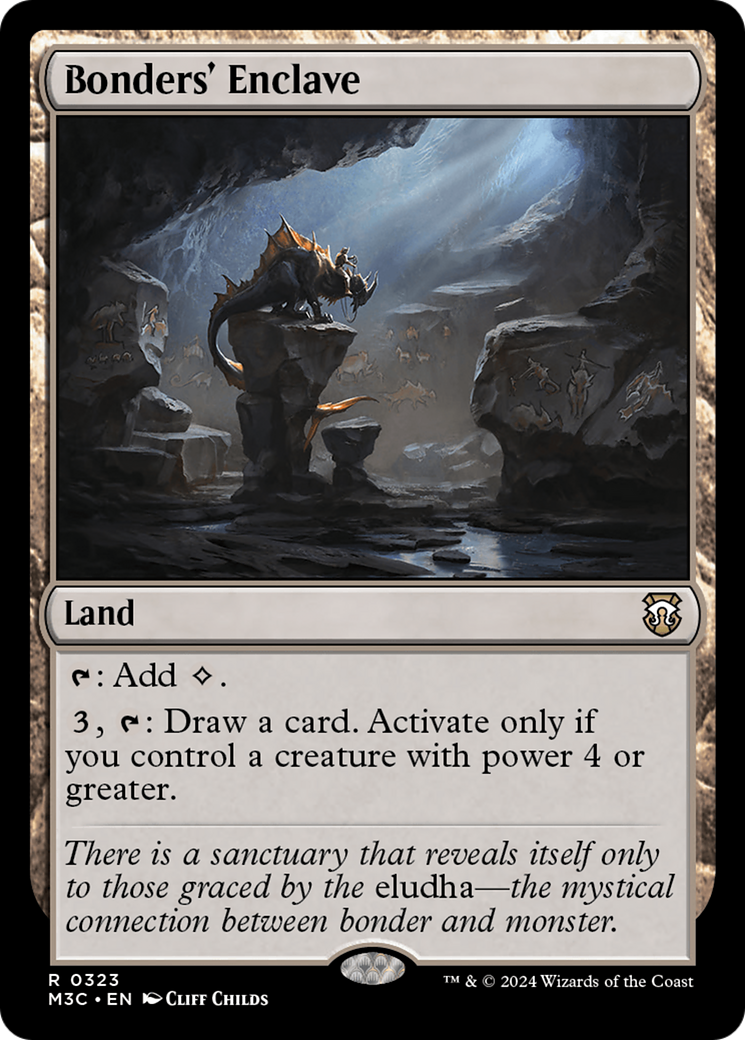 Bonders' Enclave (Ripple Foil) [Modern Horizons 3 Commander] - Magic: The Gathering - Card Brawlers | Quebec | Canada |