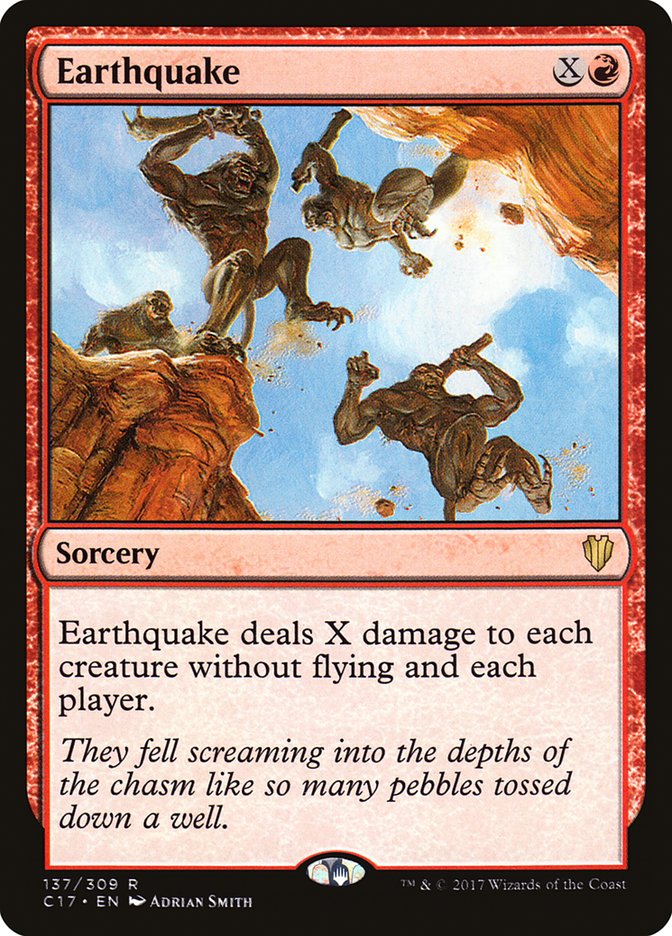 Earthquake [Commander 2017] - Magic: The Gathering - Card Brawlers | Quebec | Canada |