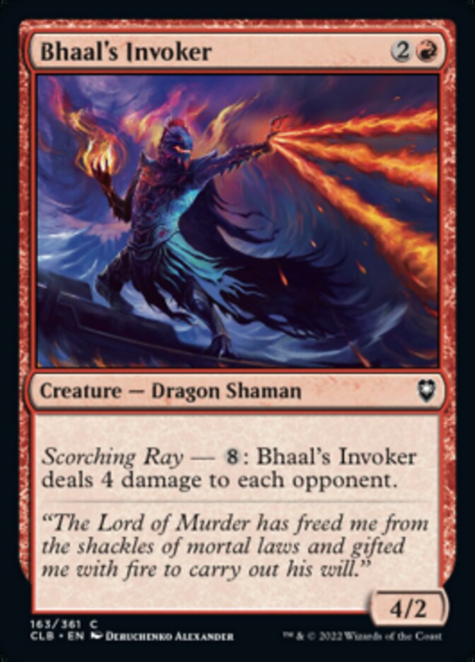 Bhaal's Invoker [Commander Legends: Battle for Baldur's Gate] - Magic: The Gathering - Card Brawlers | Quebec | Canada |