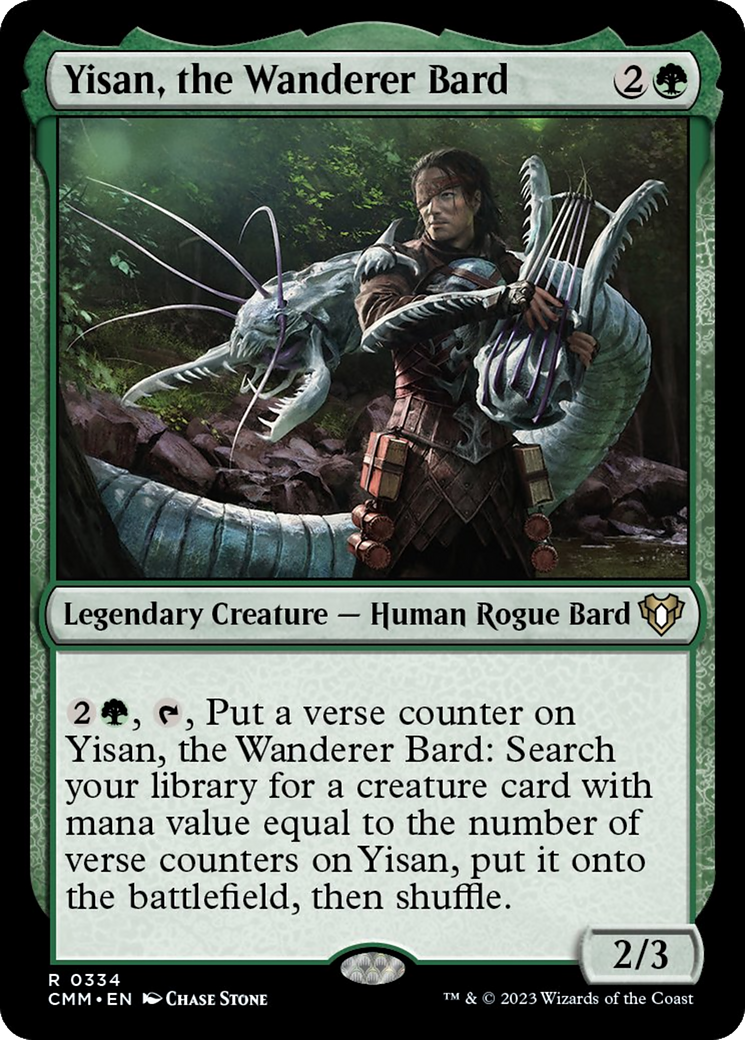 Yisan, the Wanderer Bard [Commander Masters] - Magic: The Gathering - Card Brawlers | Quebec | Canada |