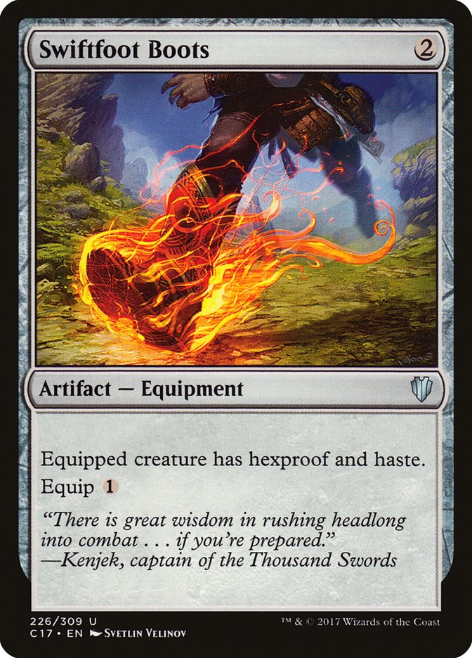 Swiftfoot Boots [Commander 2017] - Magic: The Gathering - Card Brawlers | Quebec | Canada |