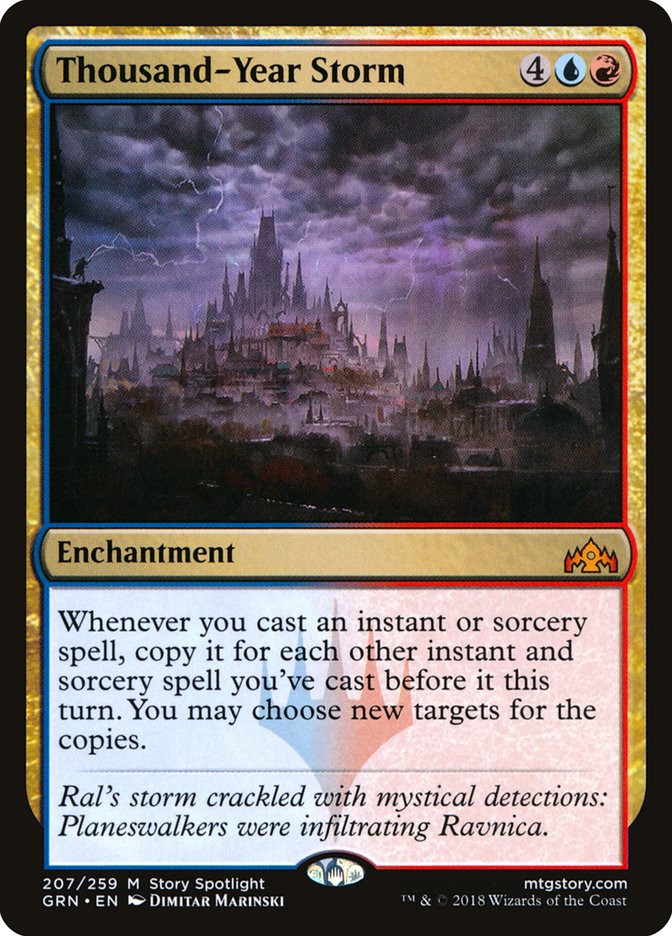 Thousand-Year Storm [Guilds of Ravnica] - Magic: The Gathering - Card Brawlers | Quebec | Canada |