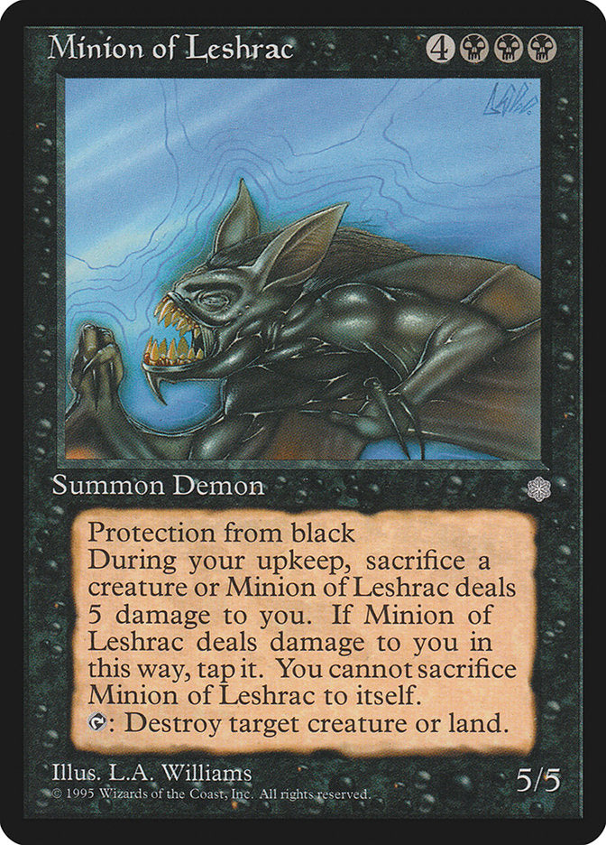 Minion of Leshrac [Ice Age] - Magic: The Gathering - Card Brawlers | Quebec | Canada |