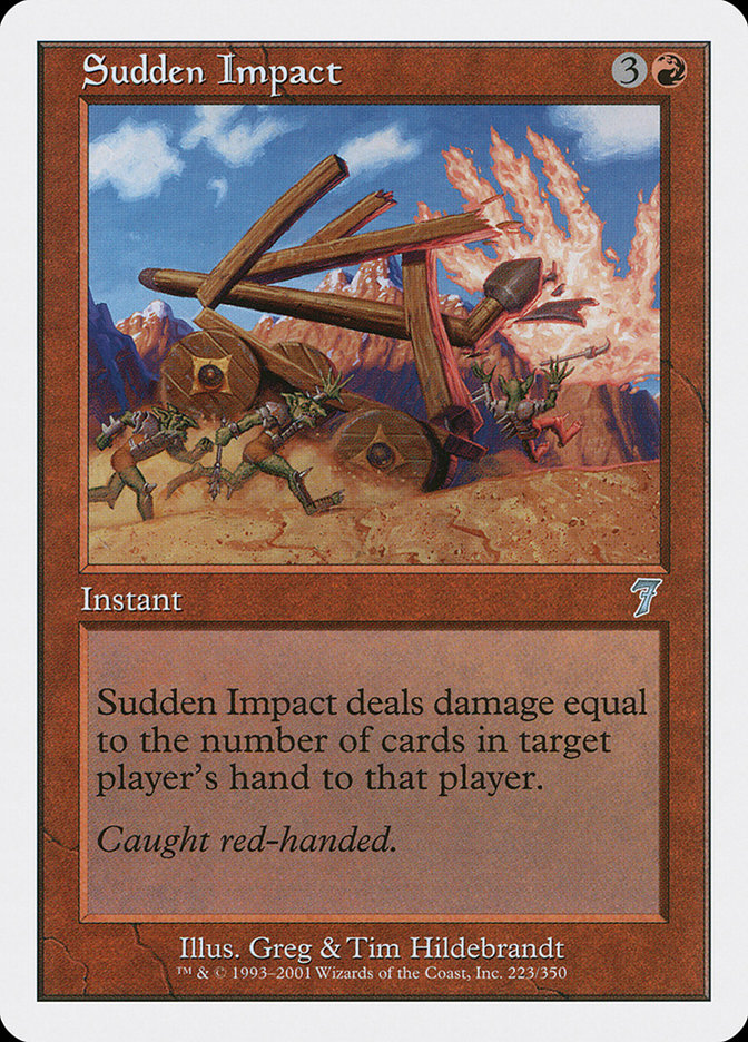 Sudden Impact [Seventh Edition] - Magic: The Gathering - Card Brawlers | Quebec | Canada |