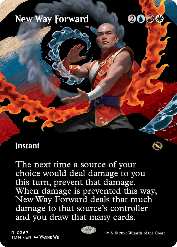 New Way Forward (Borderless) [Tarkir: Dragonstorm] - Magic: The Gathering - Card Brawlers | Quebec | Canada |