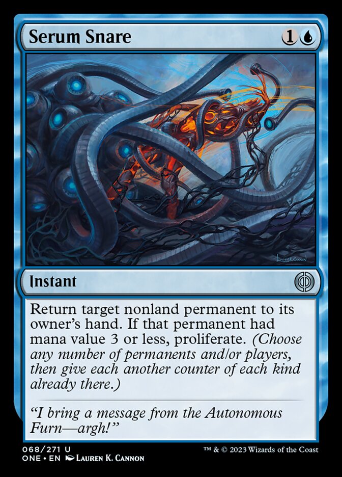 Serum Snare [Phyrexia: All Will Be One] - Magic: The Gathering - Card Brawlers | Quebec | Canada |