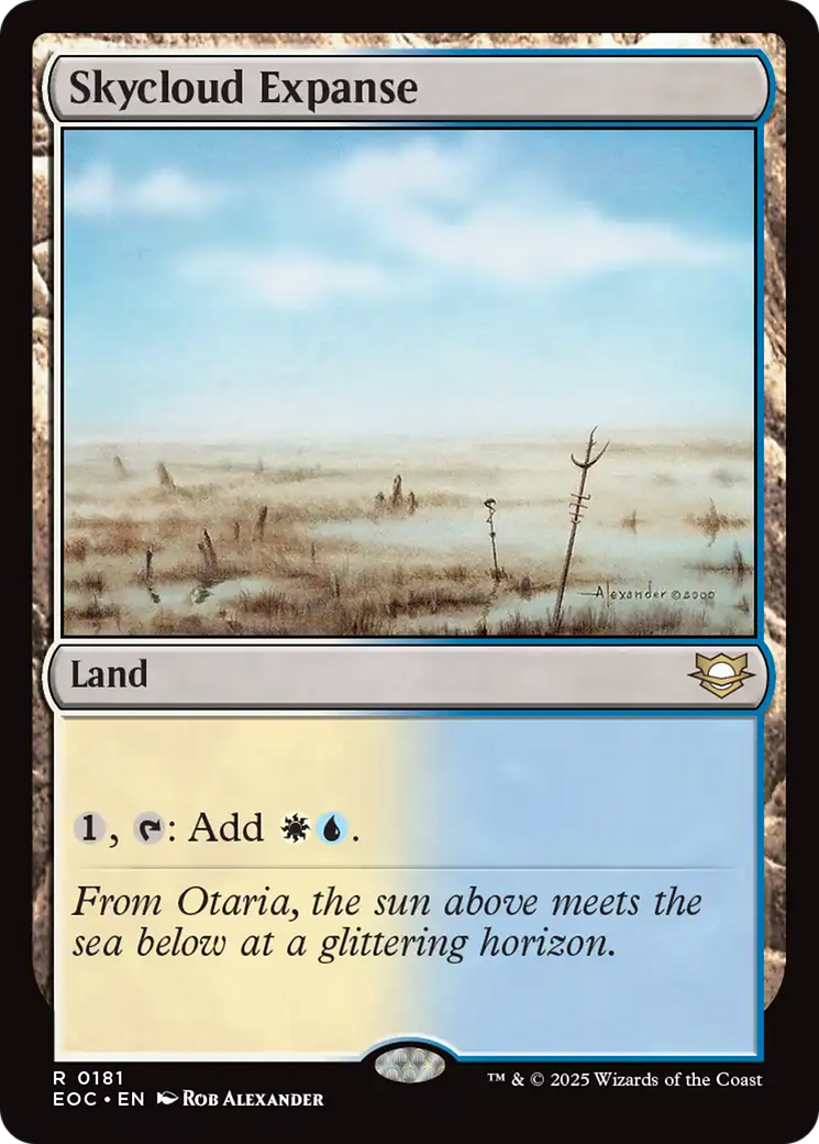 Skycloud Expanse [Edge of Eternities Commander] - Magic: The Gathering - Card Brawlers | Quebec | Canada |