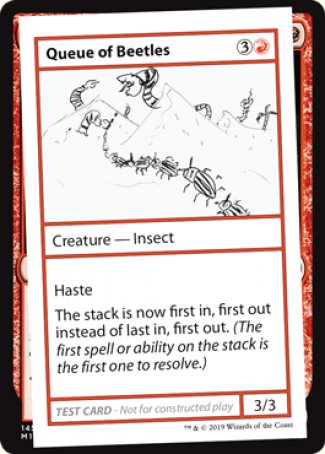 Queue of Beetles (2021 Edition) [Mystery Booster Playtest Cards] - Magic: The Gathering - Card Brawlers | Quebec | Canada |